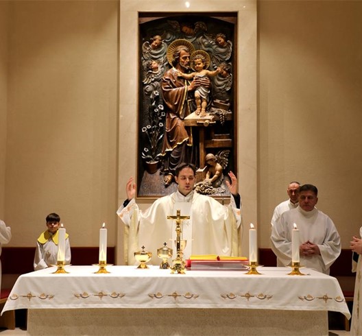 Mons. Marko Kovač predvodio molitvu i misno slavlje devetnice sv. Josipa na Trešnjevki